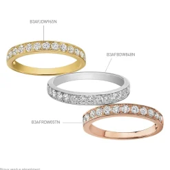 Histoire d'Or Alliance Rhea Or Rose Diamant* Bagues