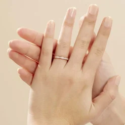 Outlet Histoire d'Or Alliance Rhea Or Rose Diamant