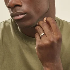 Histoire d'Or Alliance Shirlee Ruban Plat Or Bicolore* Bijoux Personnalisés|Bagues