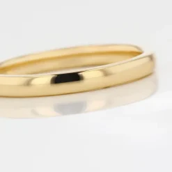 Clearance Histoire d'Or Alliance Sirona Demi Jonc Confort or blanc