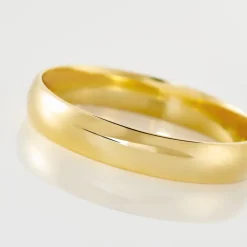 Histoire d'Or Alliance Sonia Demi Jonc Confort Or Jaune* Bijoux Personnalisés|Bagues