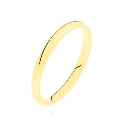 Discount Histoire d'Or Alliance Sonia Demi Jonc Confort or jaune