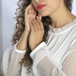 Outlet Histoire d'Or Alliance Valentienne Or Blanc