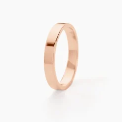 Discount Histoire d'Or Alliances Argent Rose Inayah Ruban 3mm