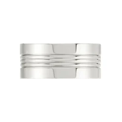 Discount Histoire d'Or Bague Acier Blanc Walder