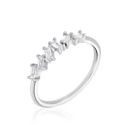 Histoire d'Or Bague Adonia Argent Blanc Oxyde De Zirconium* Bagues|Bagues Fantaisie
