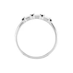 New Histoire d'Or Bague Adriana Argent Blanc Oxyde De Zirconium