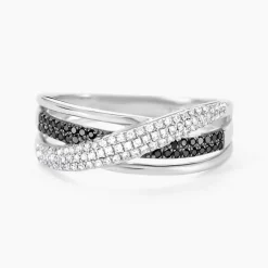 Hot Histoire d'Or Bague Aina Or Blanc Diamant