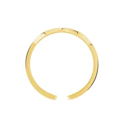 Histoire d'Or Bague Ajustable Adel Acier Doré* Bagues|Bagues Sans Pierre
