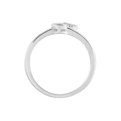 Histoire d'Or Bague Ajustable Mechte 1 Argent Blanc Oxyde De Zirconium* Bagues|Bagues Fantaisie