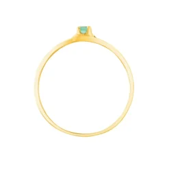 Histoire d'Or Bague Alisha Or Jaune Emeraude* Bagues|Bagues Avec Pierre