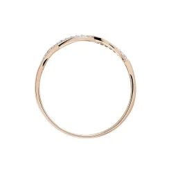 Sale Histoire d'Or Bague Alizee Or Rose Diamant