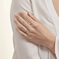 Histoire d'Or Bague Amane Argent Blanc Oxyde De Zirconium* Bagues|Bagues Fantaisie