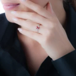 Histoire d'Or Bague Angie Or Jaune Amethyste Et Diamant* Bagues|Bagues Avec Pierre