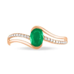 Histoire d'Or Bague Anja Et Diamant* Bagues|Bagues Avec Pierre