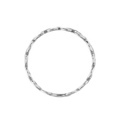 Outlet Histoire d'Or Bague Aquila Argent Blanc