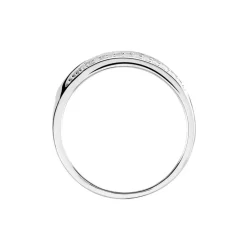 Histoire d'Or Bague Argent Blanc Agoston Oxydes De Zirconium* Bagues|Bagues Avec Pierre