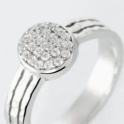 Histoire d'Or Bague Argent Blanc Cayley Oxydes De Zirconium* Bagues|Bagues Fantaisie