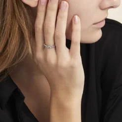 Histoire d'Or Bague Argent Blanc Cyriaca Oxydes De Zirconium* Bagues|Bagues Fantaisie