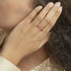 Online Histoire d'Or Bague Argent Blanc Samba