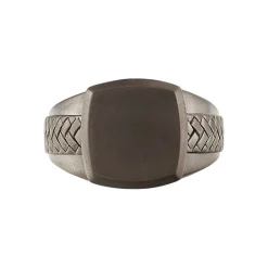 Discount JOURDAN Bague Argent Noir