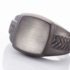 Discount JOURDAN Bague Argent Noir