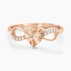 Histoire d'Or Bague Atieno Argent Rose Oxyde De Zirconium* Bagues|Bagues Fantaisie