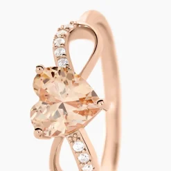 Histoire d'Or Bague Atieno Argent Rose Oxyde De Zirconium* Bagues|Bagues Fantaisie