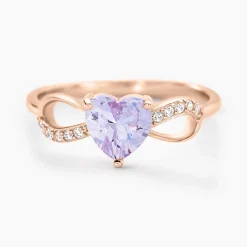 Histoire d'Or Bague Atieno Argent Rose Oxyde De Zirconium* Bagues|Bagues Fantaisie