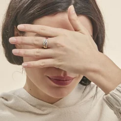 Histoire d'Or Bague Atlantide Or Jaune Diamant* Bagues|Bagues Avec Pierre