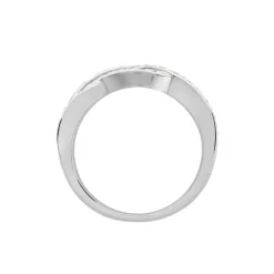 Hot Histoire d'Or Bague Audon Argent Blanc Oxydes De Zirconium
