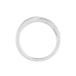 Online Histoire d'Or Bague Audon Argent Blanc Oxyde De Zirconium