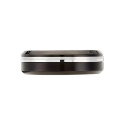 New Histoire d'Or Bague Baldev Acier Bicolore