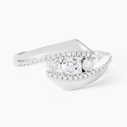 Sale Histoire d'Or Bague Barbara Or Blanc Diamant