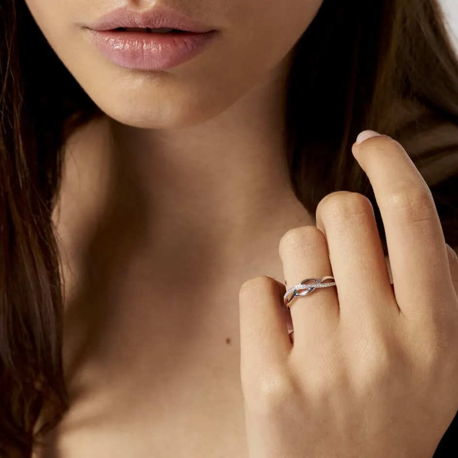 Histoire d'Or Bague Batista Or Bicolore Diamant* Bagues|Bagues Avec Pierre