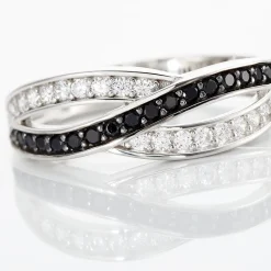 Best Histoire d'Or Bague Bethany Argent Blanc Oxyde De Zirconium