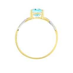 Histoire d'Or Bague Bonnie Or Bicolore Topaze* Bagues|Bagues Avec Pierre
