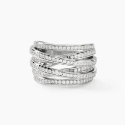 Histoire d'Or Bague Caledonia Argent Blanc Oxyde De Zirconium* Bagues|Bagues Avec Pierre