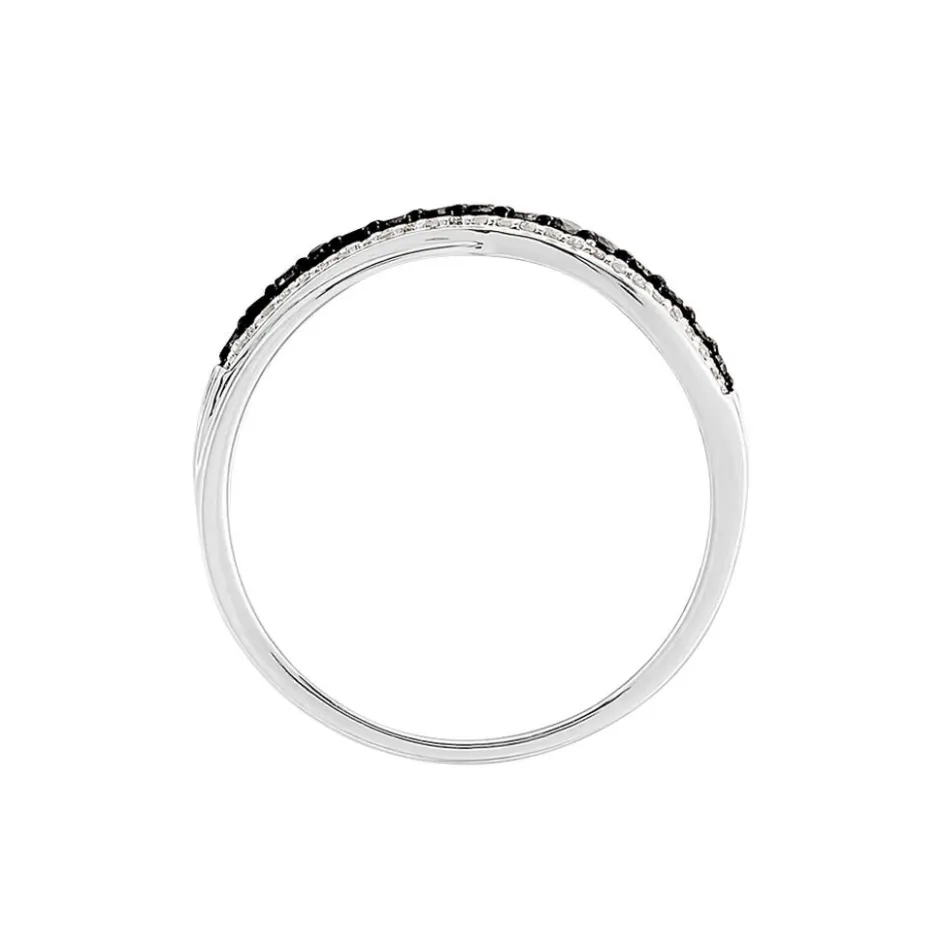 Histoire d'Or Bague Calliste Or Blanc Diamant* Bagues|Bagues Avec Pierre