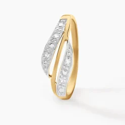 Histoire d'Or Bague Calypso Or Jaune Diamant