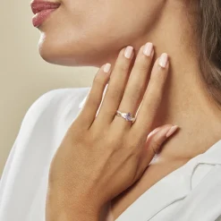 Clearance Histoire d'Or Bague Candice Or Jaune Amethyste or jaune amethyste violette