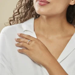 Histoire d'Or Bague Candice Or Rose Topaze* Bagues|Bagues Avec Pierre