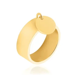 Histoire d'Or Bague Capri Acier Jaune* Bagues|Bagues Sans Pierre