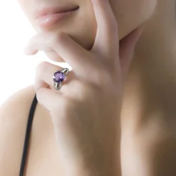 Histoire d'Or Bague Cecile Or Jaune Quartz Et Diamant* Bagues|Bagues Avec Pierre