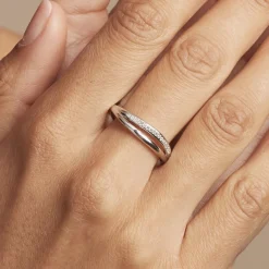 Histoire d'Or Bague Celimene Argent Blanc Oxyde De Zirconium* Bagues|Bagues Fantaisie