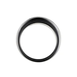 Histoire d'Or Bague Ceramik Design Argent Blanc Oxyde De Zirconium Et Céramique* Bagues|Bagues Avec Pierre