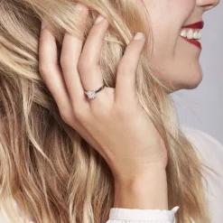 Histoire d'Or Bague Charlene Platine Blanc Diamant* Bagues|Bagues Avec Pierre