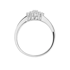 Online Histoire d'Or Bague Chou Or Blanc Diamant