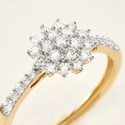 Histoire d'Or Bague Chouchana Ld Or Jaune Diamant Synthétique* Bagues|Bagues Avec Pierre