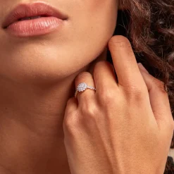 Histoire d'Or Bague Chouchana Ld Or Jaune Diamant Synthétique* Bagues|Bagues Avec Pierre